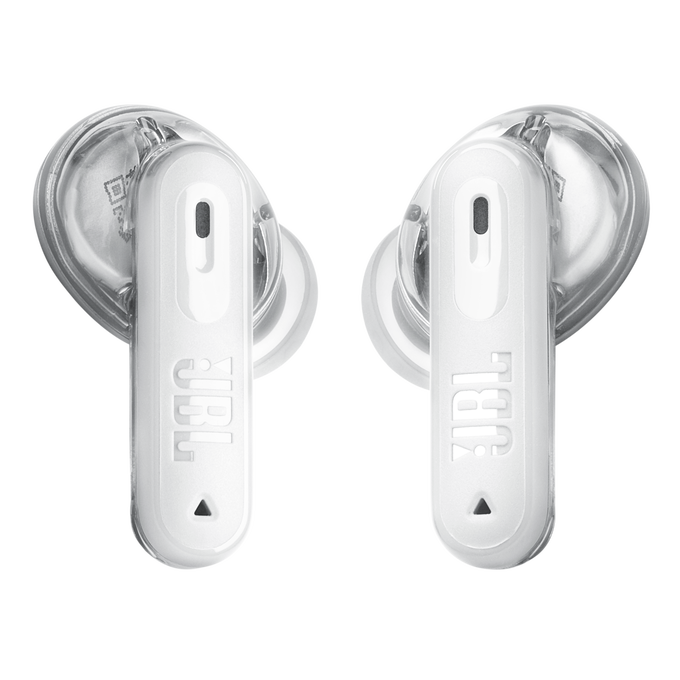 JBL Tune Beam 2 Ghost Edition - Ghost White - True Wireless Noise Cancelling Earbuds - Front image number null